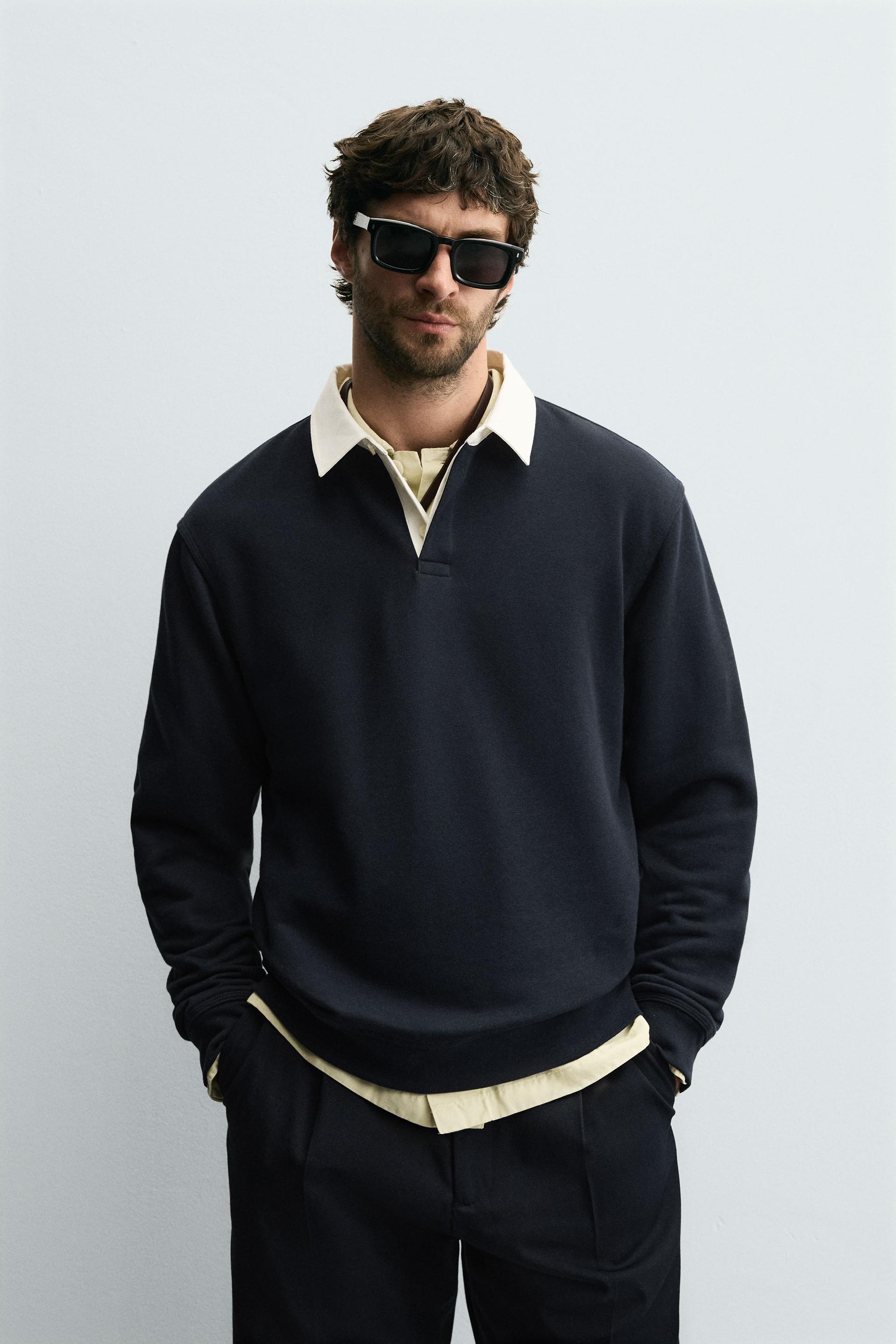 Contrasted Polo Shirt