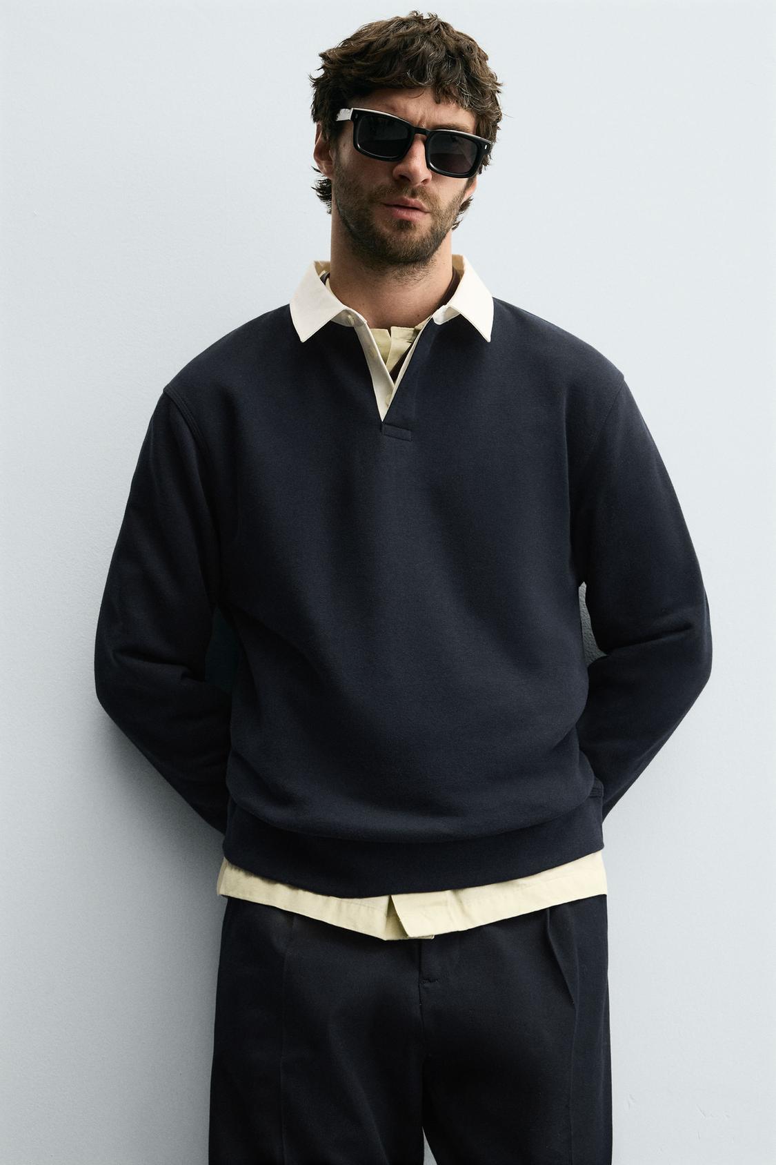 Contrasted Polo Shirt